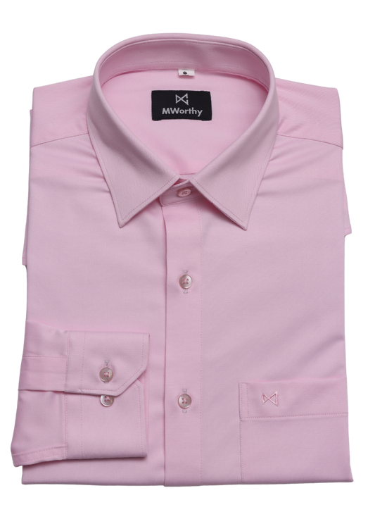 Buy Bamboo Fabric Premium Pink Color Shirts | MWorthy